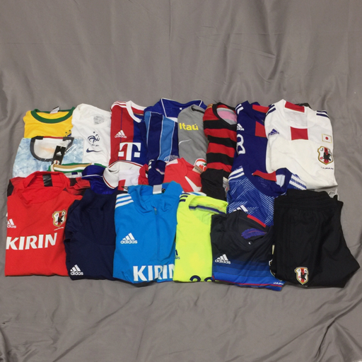 ASICS サッカー日本代表ユニフォーム 海外 クラブチーム まとめセット