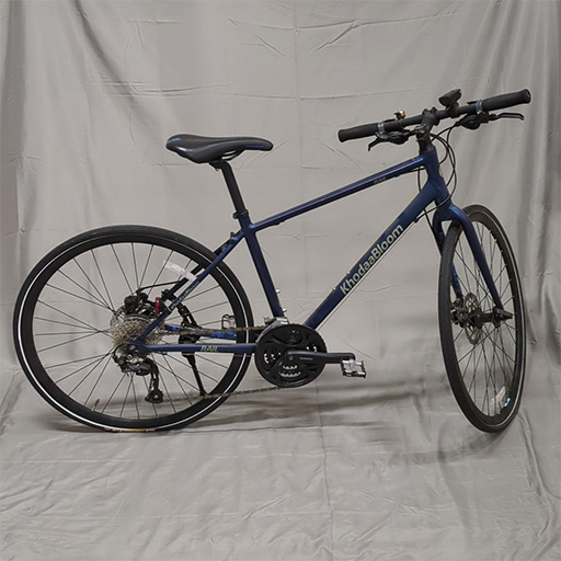 コーダブルーム RAIL クロスバイク 27インチ 自転車 ブルー SHIMANO クランク KhodaaBloom